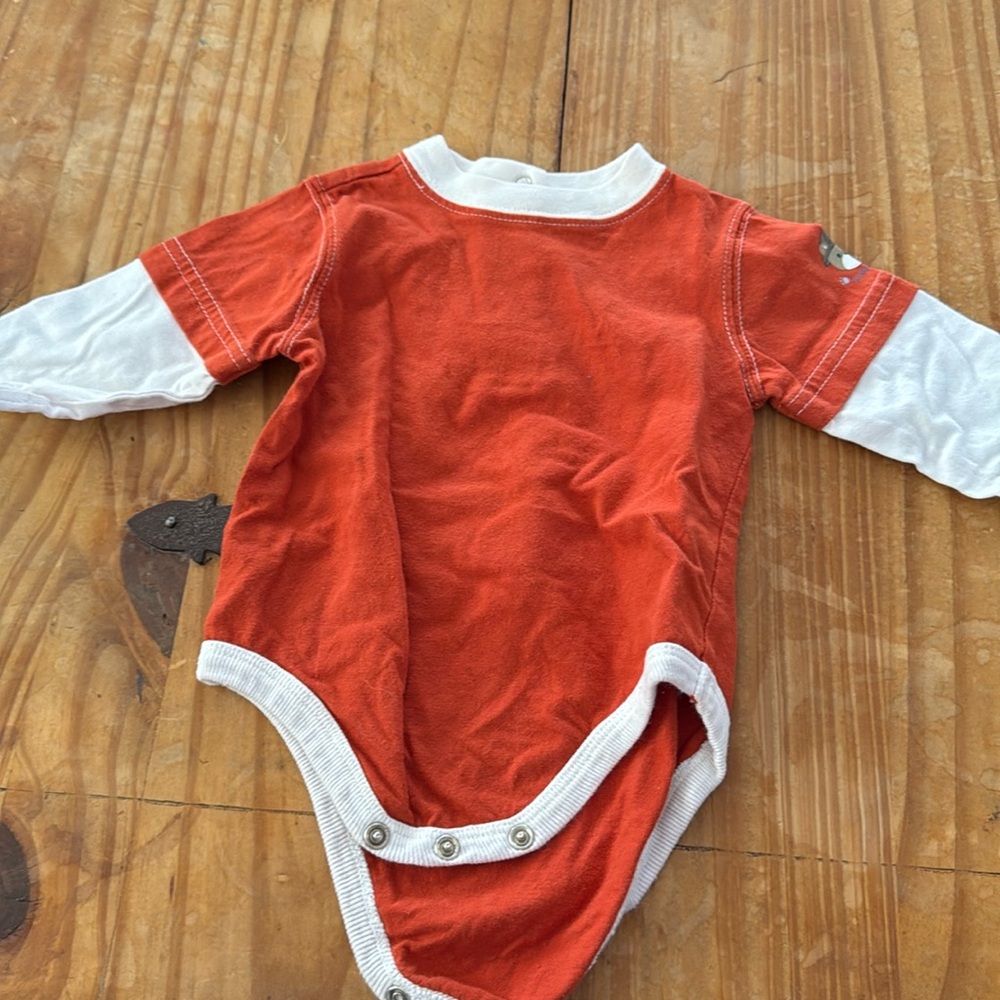 Long sleeve onesie. 3-6 months